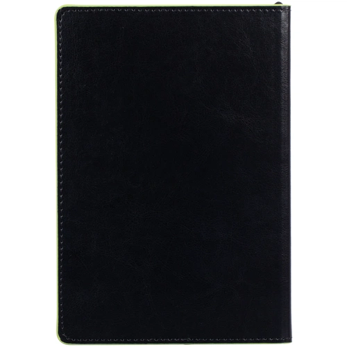 Ежедневник Alanis, недатированный, черный с зеленым Ежедневник Alanis, недатированный, черный с зеленым