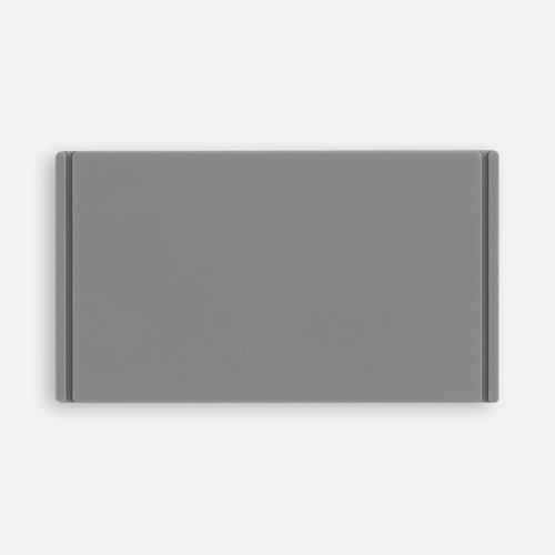 Лейбл из ПВХ Dzeta, M, серый Лейбл из ПВХ Dzeta, M, серый