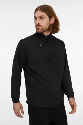 Толстовка унисекс Hike Klondike, черная Толстовка унисекс Hike Klondike, черная