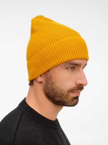 Шапка Nobilis Mono, желтая (медовая) Шапка Nobilis Mono, желтая (медовая)