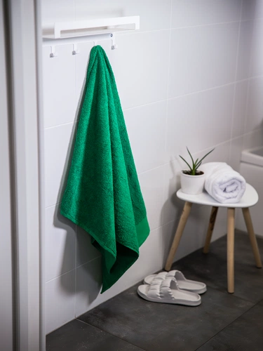 Полотенце Odelle, большое, зеленое Полотенце Odelle, большое, зеленое