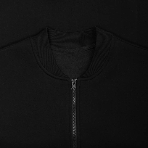 Бомбер унисекс Estado, черный Бомбер унисекс Estado, черный