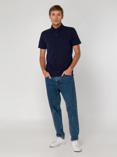 Рубашка поло мужская Virma Light, темно-синяя (navy) Рубашка поло мужская Virma Light, темно-синяя (navy)