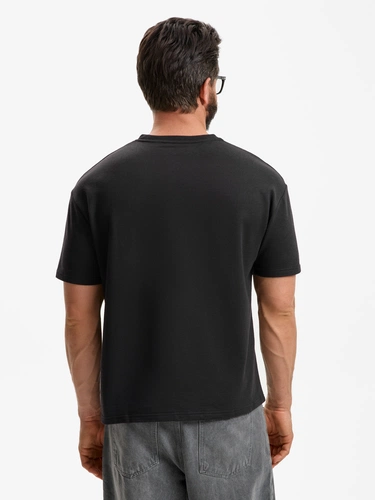 Футболка унисекс Durington, черная Футболка унисекс Durington, черная