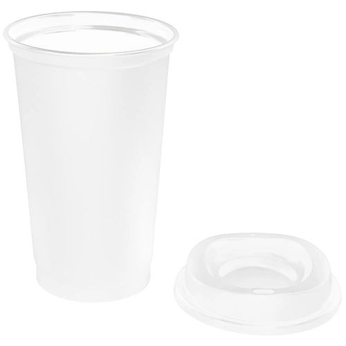 Стакан с крышкой Color Cap White, белый Стакан с крышкой Color Cap White, белый