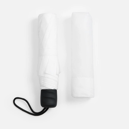 Зонт складной Basic, ver.2, белый Зонт складной Basic, ver.2, белый