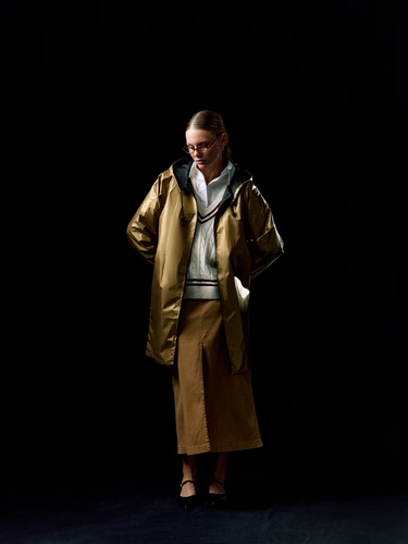 Дождевик Palladio Pockets, золотистый Дождевик Palladio Pockets, золотистый