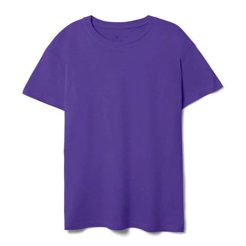 Футболка унисекс T-bolka 140, фиолетовая Футболка унисекс T-bolka 140, фиолетовая