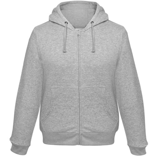 Толстовка мужская Hooded Full Zip серый меланж Толстовка мужская Hooded Full Zip серый меланж