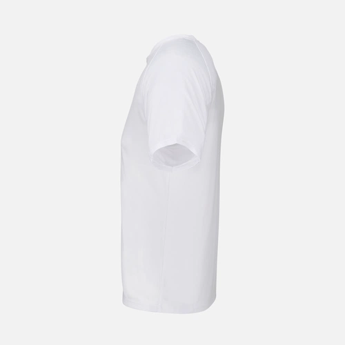 Футболка спортивная унисекс Vortex, белая Футболка спортивная унисекс Vortex, белая