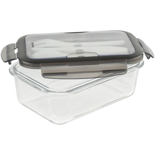 Ланчбокс Hard Work, серый Ланчбокс Hard Work, серый