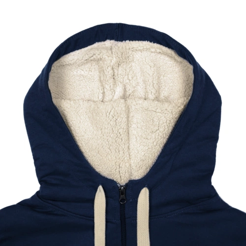 Толстовка на молнии Kulonga Sherpa, темно-синяя Толстовка на молнии Kulonga Sherpa, темно-синяя