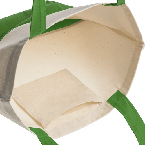 Холщовая сумка Shopaholic, ярко-зеленая Холщовая сумка Shopaholic, ярко-зеленая