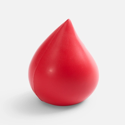 Антистресс «Капля», красный Антистресс «Капля», красный