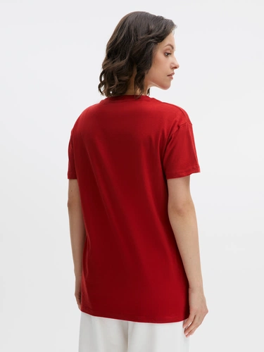 Футболка унисекс Regent 150, вишнево-красная Футболка унисекс Regent 150, вишнево-красная