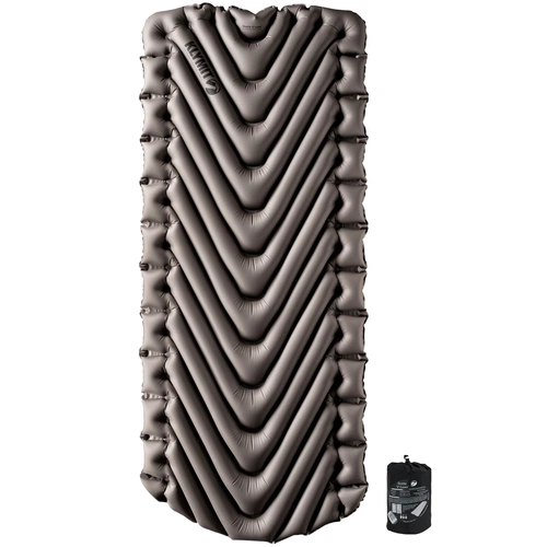 Надувной коврик Static V Luxe, серый Надувной коврик Static V Luxe, серый