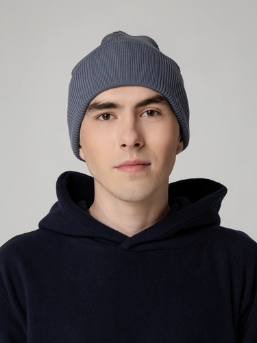 Шапка Real Rib, серая Шапка Real Rib, серая