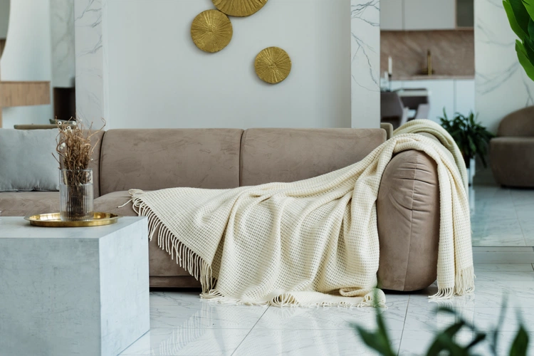 Плед «Онега XL», бежевый Плед «Онега XL», бежевый