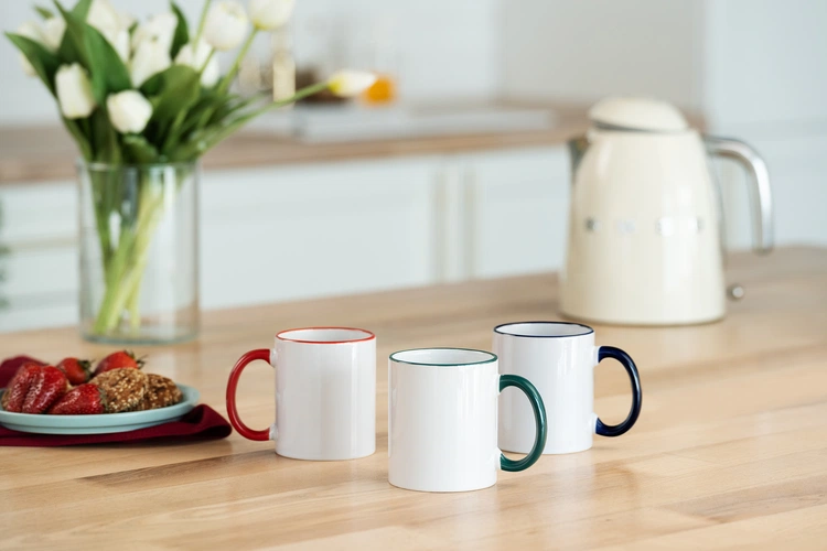 Кружка Rimo для сублимационной печати, черная Кружка Rimo для сублимационной печати, черная