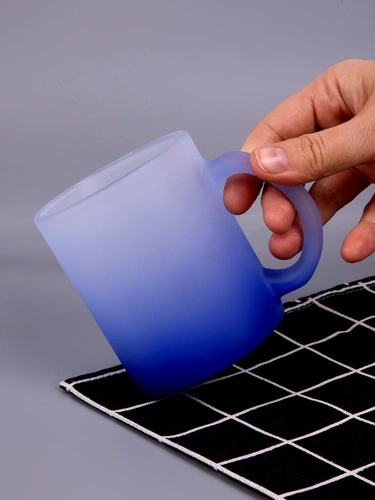 Кружка Grade Fade для сублимационной печати, матовая, синяя Кружка Grade Fade для сублимационной печати, матовая, синяя