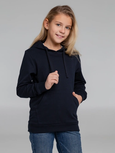 Худи детское Kirenga Kids 2.0, темно-синее Худи детское Kirenga Kids 2.0, темно-синее