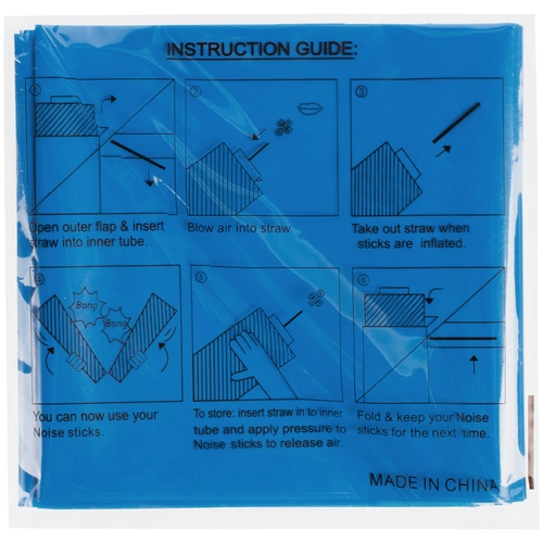 Палки-стучалки для болельщиков «Пошумим», синие Палки-стучалки для болельщиков «Пошумим», синие