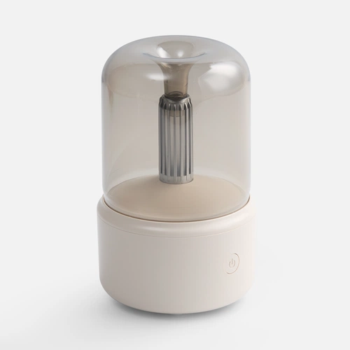 Увлажнитель-ароматизатор с подсветкой mistFlicker, молочно-белый Увлажнитель-ароматизатор с подсветкой mistFlicker, молочно-белый