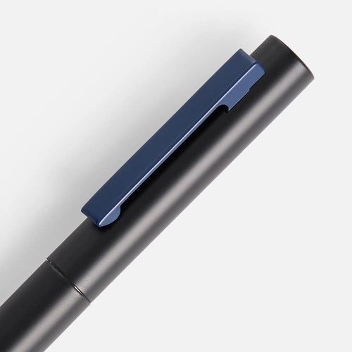 Ручка шариковая Inkolor, черная с темно-синим Ручка шариковая Inkolor, черная с темно-синим