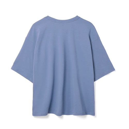 Футболка унисекс оверсайз Street Vibes, синяя (лавандовая) Футболка унисекс оверсайз Street Vibes, синяя (лавандовая)