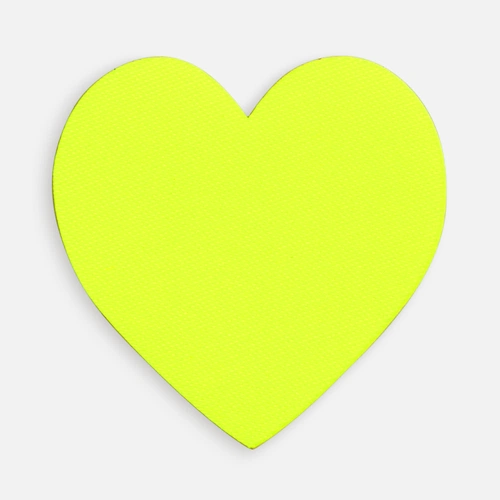 Наклейка тканевая Lunga Сor, M, желтый неон Наклейка тканевая Lunga Сor, M, желтый неон