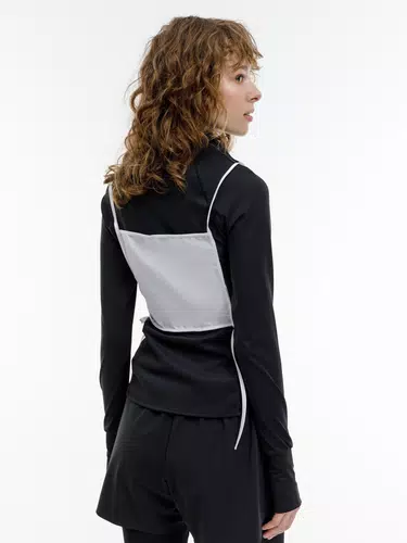 Стартовый номер под сублимацию Racing Point, белый, единый размер Стартовый номер под сублимацию Racing Point, белый, единый размер