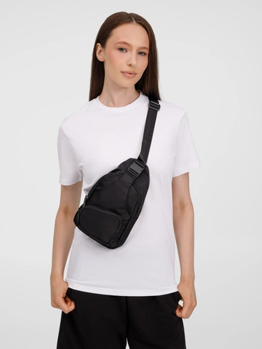 Спортивный кросс-боди рюкзак Bagventure, черный Спортивный кросс-боди рюкзак Bagventure, черный