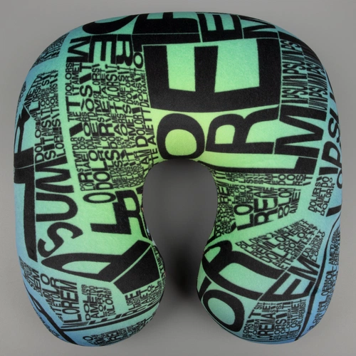 Подушка дорожная Kopf с печатью на заказ Подушка дорожная Kopf с печатью на заказ