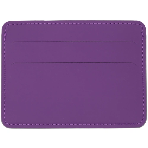 Чехол для карточек Shall Simple, фиолетовый Чехол для карточек Shall Simple, фиолетовый