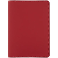 Обложка для паспорта Shall Simple, красный