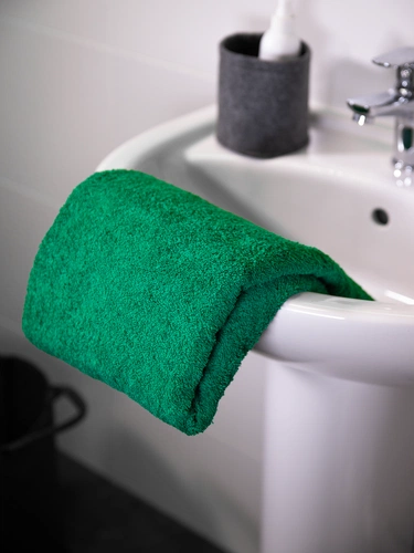 Полотенце Odelle, большое, зеленое Полотенце Odelle, большое, зеленое