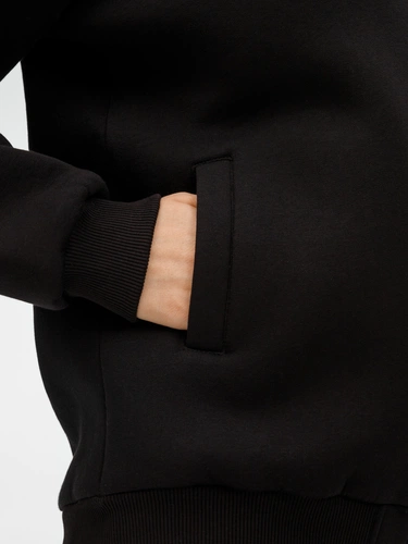 Бомбер унисекс Estado, черный Бомбер унисекс Estado, черный