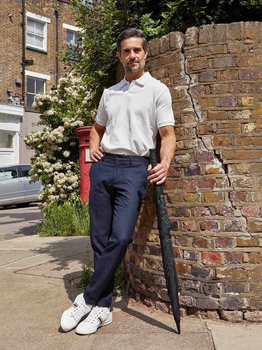 Зонт-трость Stormshield, черный Зонт-трость Stormshield, черный