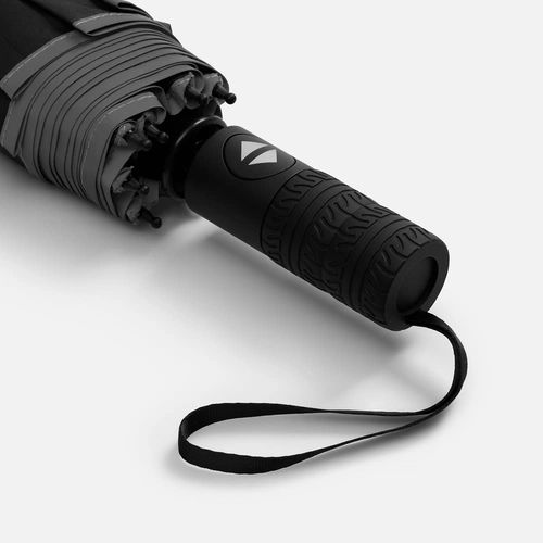 Зонт складной Tyre, черный Зонт складной Tyre, черный