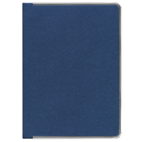 Ежедневник Frame Metal, недатированный, синий Ежедневник Frame Metal, недатированный, синий