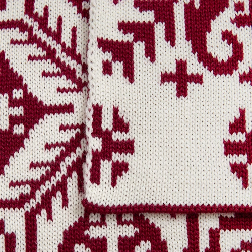 Шарф Wintertude L, красный с белым Шарф Wintertude L, красный с белым