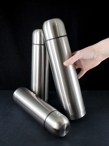 Термос Plain 750, серебристый Термос Plain 750, серебристый