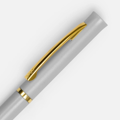 Ручка шариковая Euro Gold, серая Ручка шариковая Euro Gold, серая