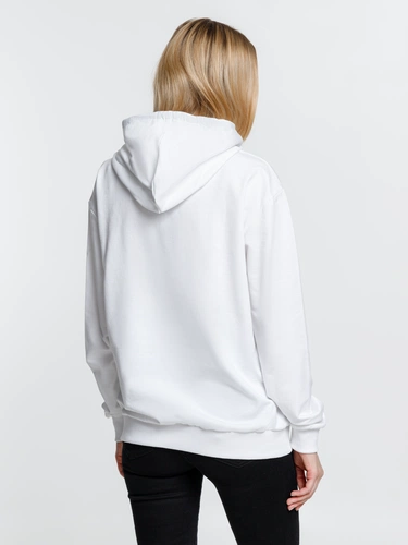 Толстовка с капюшоном Kirenga, белая (белоснежная) Толстовка с капюшоном Kirenga, белая (белоснежная)