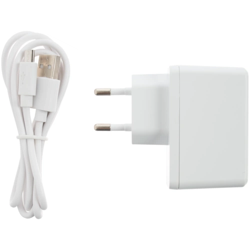 Настольная лампа с беспроводной зарядкой Power Spot, белая Настольная лампа с беспроводной зарядкой Power Spot, белая