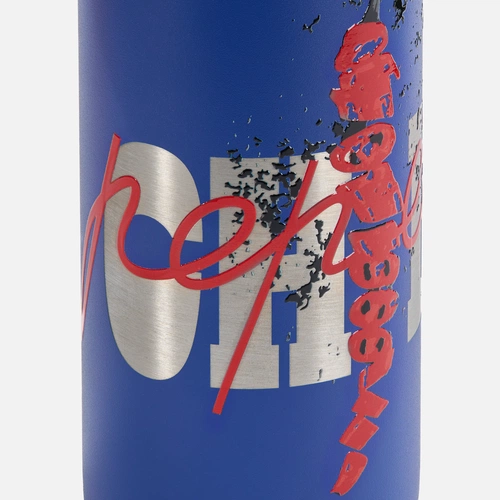 Термостакан Leval с ситечком, синий с нанесением Термостакан Leval с ситечком, синий с нанесением