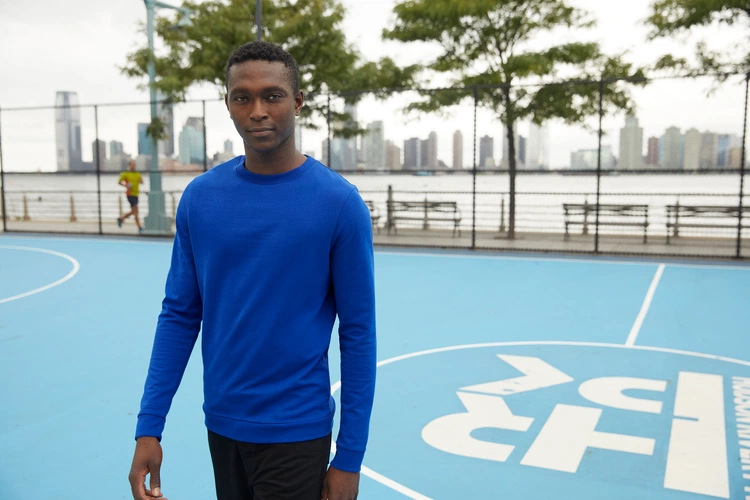 Свитшот унисекс Set In, белый Свитшот унисекс Set In, белый