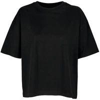 Футболка оверсайз женская Boxy Women, черная