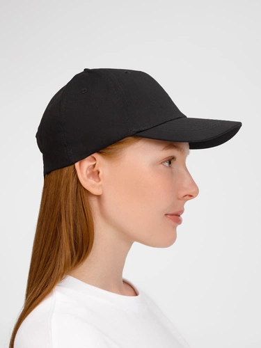 Бейсболка Apollo, черная Бейсболка Apollo, черная