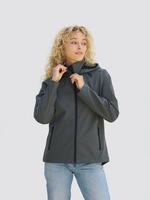 Куртка софтшелл с капюшоном женская Race Women